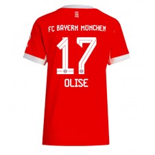 Bayern Munich Michael Olise #17 Hjemmedrakt Kvinner 2025-26 Kortermet